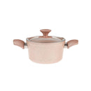 KARACA BIOGRANIT ROSEGOLD NOUVEAU NEW Batterie de cuisine 13 pièces - Induction - Indüksiyonlu 13 Parça Tencere Seti