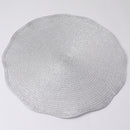 KARACA RAVLEN RACHEL   Lot de 2  sets de table argenté (38cm) v