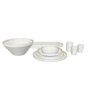 KARACA STREAMLINE SATURN GOLD Service de table 59 pièces 12 personnes