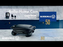 KORKMAZ CASTRON Grille-viande noir
